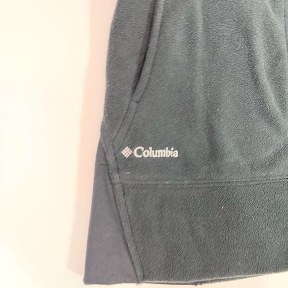 Columbia Vest Womens Medium Illinois State Redbirds Fleece Zip Up Black Warm - Picture 3 of 10